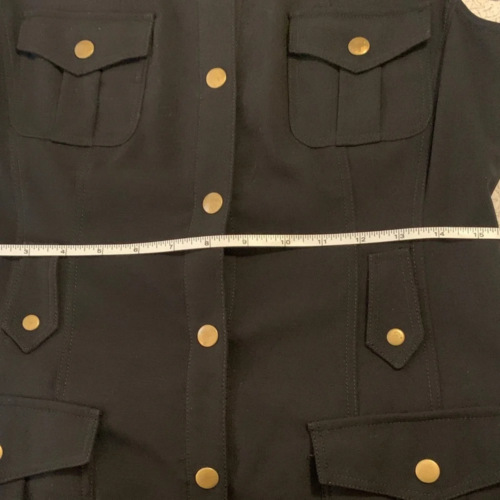 Calvin Klein Black Sleeveless Dress with Belt - Picture 12 of 14